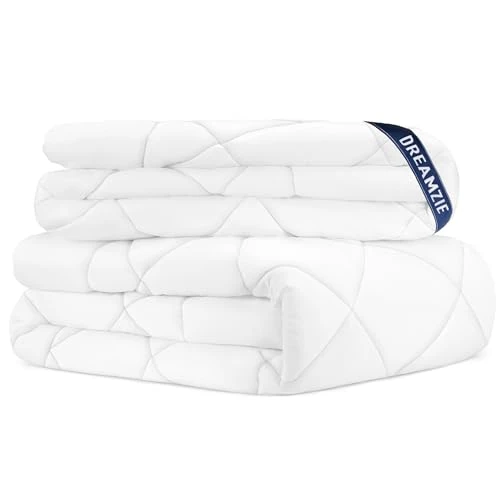 Offerta a tempo: Dreamzie Piumino Letto Singolo Invernale 135x200 - Piumone 4 Stagioni 135 x 200 cm - Coperta Trapunta 135x200 di Microfibra Sintetico - 0.0% da 34.19 € a 34.19 €