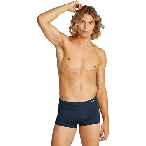 Calvin Klein Zwembroeken voor heren, Blauw (Donker Saffier), S