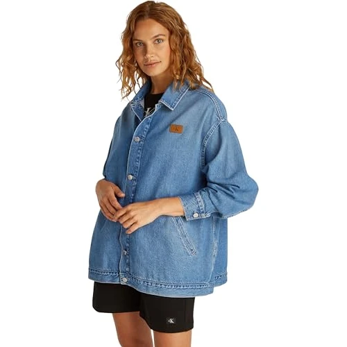 Limited offer: Calvin Klein Women’s Oversized Denim Shirt from 42.64 EUR to 42.64 EUR (save 0%)