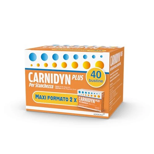 Offerta a tempo: Carnidyn Plus Integratore Alimentare con Carnitina, Zinco e Vitamina B5 — 17% da 31,90 € a 26,40 €