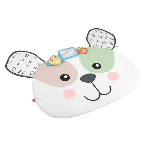 Offre limitée : Fisher-Price Tapis de Jeu Géant Chiot avec activités de développement sensoriel pour le jeu à plat ventre, pour bébés dès la naissance, HYR51 de 16.97 € à 16.97 € (0.00% de remise)