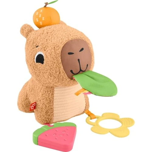 Limited-time offer: Fisher-Price Snuggly Snack Capybara Baby Toy from 12.39 £ to 8.99 £ (save 27%)