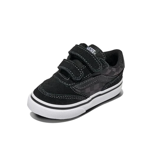 Offerta a tempo: Vans Brooklyn, Scarpe da Ginnastica Unisex - Bambini e Ragazzi, KOU - Checkerboard Black/Asphalt, 17.5 EU - 41% da 40.00 € a 23.41 €