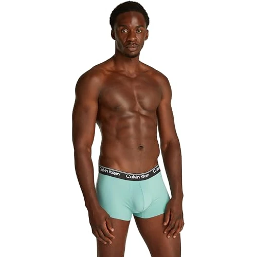 CALVIN KLEIN Heren LAGE RISE TRUNK LV00NB4283 Low Rise Trunk, Blauw (BEAU BLAUW), L, Blauw (Beau Blue), L