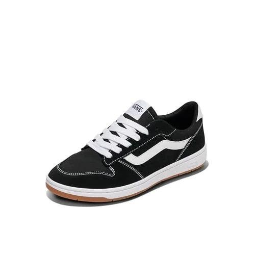 Offerta a tempo: Vans Ryland, Scarpe da Ginnastica Uomo, Black And White, 42.5 EU - 31% da 85.00 € a 58.50 €