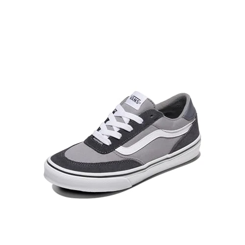 Vans Boy's Brooklyn Ls Sneaker, Tonalny asfalt, 3.5 UK Child
