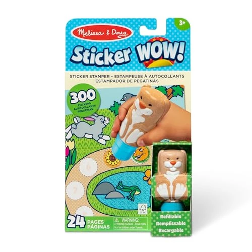 Limited offer: Melissa & Doug Bunny Sticker Activity Pad & Stamper Book, 1 EA from 12.95 EUR to 7.38 EUR (save 43%)