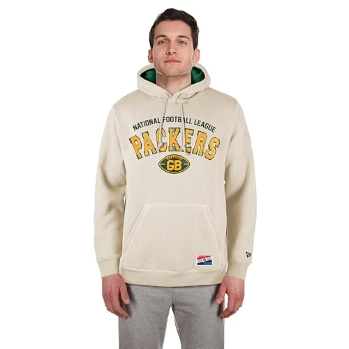 Green Bay Packers Sudadera Unisex con Capucha de 3er plumón de la NFL, Color Oficial del Equipo