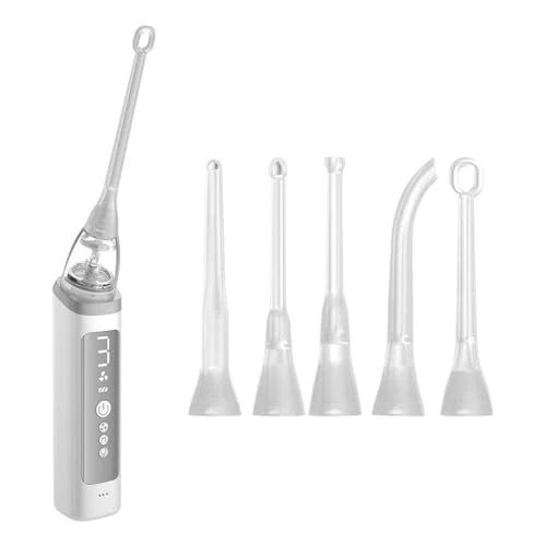 KSGSFSA Elektronischer Tonsillensteinentferner mit 3 Saugstufen Und Vakuum, Munddusche, Tonsillensteinentferner mit Anti-mundgeruch