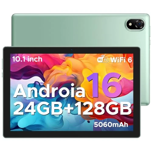Offerta a tempo: DOOGEE U10 Tablet 10 Pollici, Tablet Android 16 24GB +128GB (2TB TF) Tablets, Gemini AI, 5060mAh, WiFi 6, Widevine L1 Gaming Tablets/Face ID/3.5mm/Type C - 0.00% da 105.60 € a 105.60 €