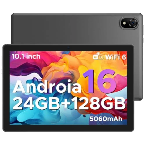 Offerta a tempo: DOOGEE U10 Tablet 10 Pollici, Tablet Android 16 24GB +128GB (2TB TF) Tablets, Gemini AI, 5060mAh, WiFi 6, Widevine L1 Gaming Tablets/Face ID/3.5mm/Type C - 0.00% da 107.02 € a 107.02 €