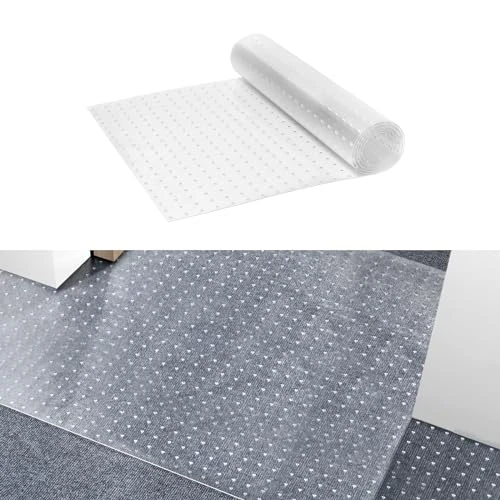 VEVOR Tappetino Protettivo per Animali Domestici, 61 x 183 cm PVC Antigraffio Tappeto Porta per Animali, Tappetino Antiscivolo Antigraffio, Tappo Antigraffio per Tappeti in plastica Facile Tagliare