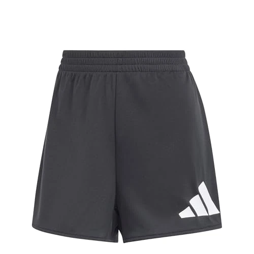 Offre limitée : adidas Damen Workout Essentials Big Performance Logo Training Shorts, Black, L de 26.49 € à 26.49 € (0.00% de remise)