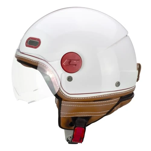 CGM jet helmet 191V PIX VINTAGE white 191V-ASA-14-D1 size L