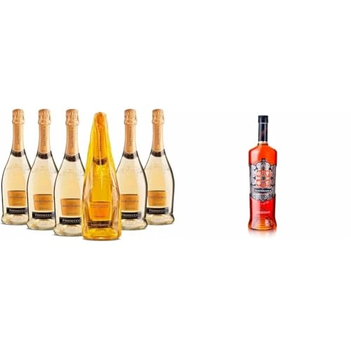 Sant'Orsola - Prosecco D.O.C. Millesimato Extra Dry, 6x750 ml + 25 Aperitivo per Spritz 1x1LT