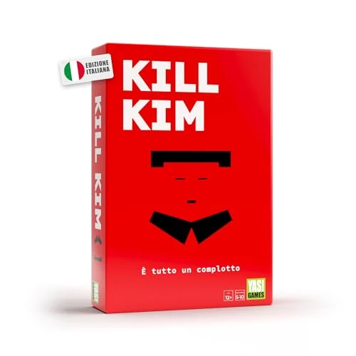 Yas Games - Kill Kim - L'Unico in Italiano - Party Game da 5 a 10 giocatori dai 12 anni in su