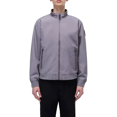 Napapijri - Veste Bomber Ambers, HIBOU GRIS, S