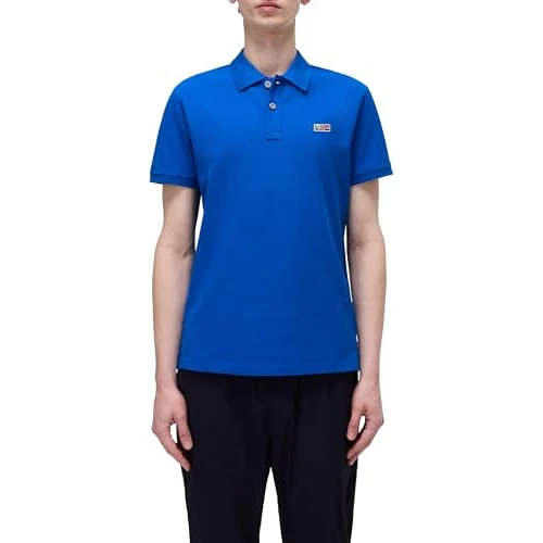 Limited offer: Napapijri Men's Eruggy Short Sleeve Polo Shirt from 24.48 EUR to 24.48 EUR (save 0%)