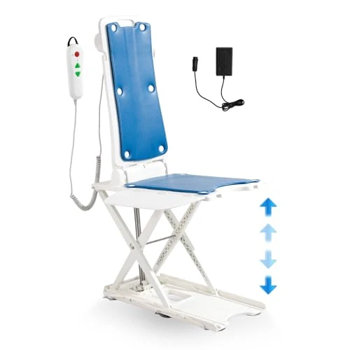 Offerta a tempo: VEVOR Seggiovia Elettrica, Dispositivi per Sollevare dal Pavimento per Anziani, Altezza Regolabile da 3,03-19,96 Pollici, Supporto Fino a 310 LBS, Inclinazione a 45° per Appoggiarsi Comodamente - 0.00% da 319.90 € a 319.90 €