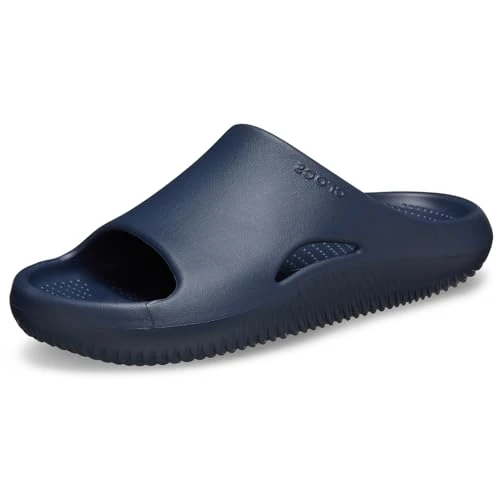 Limited-time offer: Crocs Mellow Recovery Slide, Navy, Unisex, UK 8 Men / 9 Women from 27.99 £ to 18.34 £ (save 34.48%)