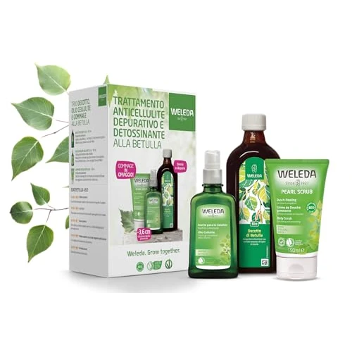 Weleda Trio Birken-Set: Abkochung, Cellulite-Öl und Gummierung