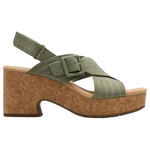 Offre limitée : Clarks Nerisa West SandaleFemme de 54.12 EUR à 54.12 EUR (remise 0%)