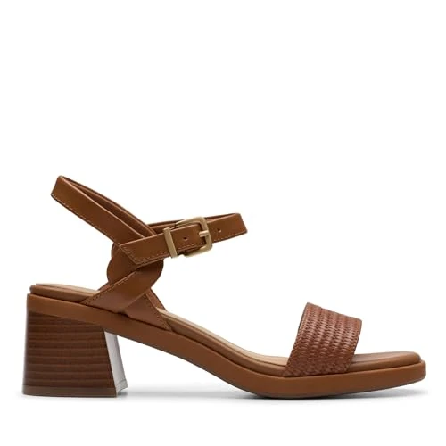 Zeitlich begrenztes Angebot: Clarks Emmalae Iris Womens Cinnamon Leather, 4 von 76.58 € auf 66.12 € (13.66% Rabatt)