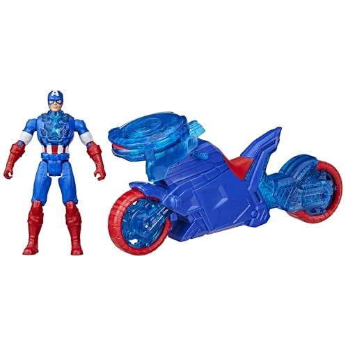 Tijdelijke aanbieding: Marvel Avengers Epic World of Action Captain America Shield-Shot Cycle, actiefiguur en speelgoedmotorfiets van 26.97 EUR naar 18.88 EUR (korting 30%)