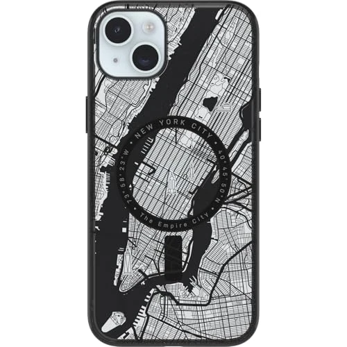 Oferta limitada: Otterbox Funda Serie Clear Case con MagSafe para iPhone 15 Plus, a Prueba de Golpes y caídas, Ultra Fina, Funda Protectora, Testada 3X con los estándares Militares anticaídas, New York de 39.99 EUR a 8.80 EUR (ahorro 78%)