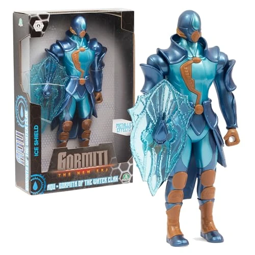 Zeitlich begrenztes Angebot: Gormiti, Figur mit Gelenken, 27 cm, Gormiti mit Seiner Waffe, Modell Wasser – AQU, für Kinder ab 4 Jahren, GRV064, Mehrfarbig von 28.05 € auf 28.05 € (0.00% Rabatt)