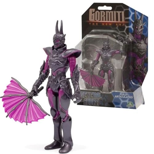 Oferta ograniczona: Gormiti Villain Audra, Gormiti New Age, zbroja do usuwania i zakładania 15 cm, błyszczące kolory i metalowe wykończenie, 9 punktów artykulacji, słynna (GRV21300) z 81.71 EUR na 81.71 EUR (znizka 0%)