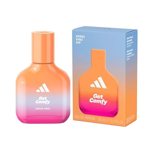 Zeitlich begrenztes Angebot: adidas Vibes Get Comfy Eau de Parfum, entspannender, beruhigender Unisex-Duft mit wärmenden Noten und natürlichen ätherischen Ölen, 30ml von 23.90 € auf 11.95 € (50.0% Rabatt)