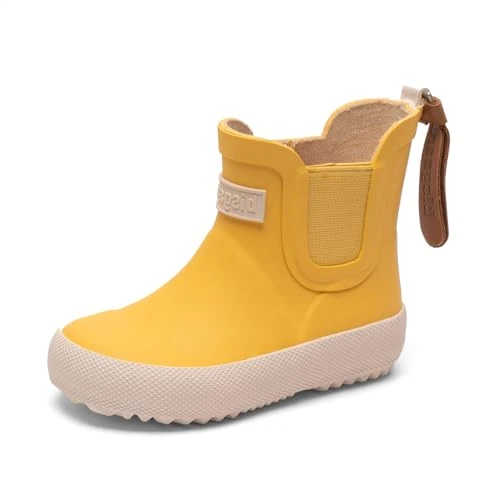 Zeitlich begrenztes Angebot: Bisgaard Unisex Kinder Baby Rubber Rain Boot, Lemon, 29 EU von 44.95 € auf 31.65 € (30% Rabatt)