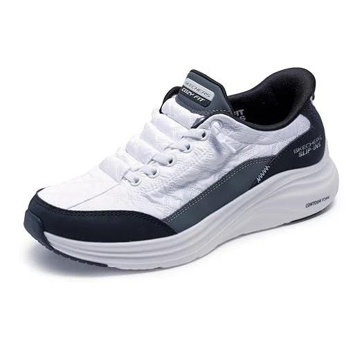 Offerta a tempo: Skechers Contour Foam - Scarpe da Ginnastica da Donna, White, - 22% da 89.95 € a 70.00 €