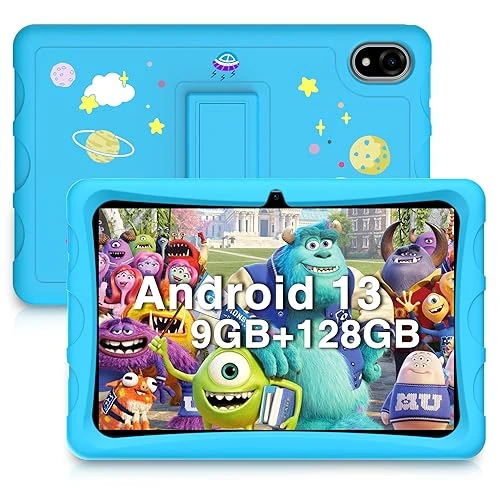 Offerta a tempo: DOOGEE U10 Kid Tablet 10 Pollici, 9GB+128GB/1TB Tablet Bambini, 5MP+8MP, Tablet Android 13, Wi-Fi 6/BT5.0/TUV/DRM L1, Tablet con Controllo Parentale, Software Didattico per Bambini Preinstallato - 0.00% da 88.43 € a 88.43 €