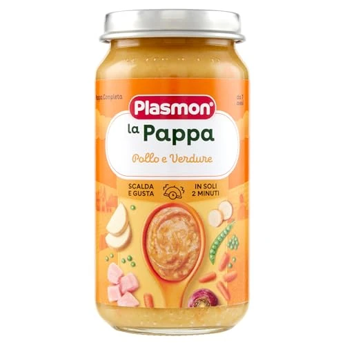 Plasmon La Pappa – kip en groenten, 6 x 200 g