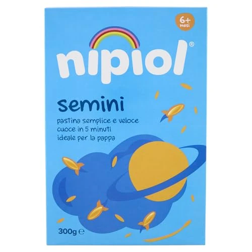 Offerta a tempo: Nipiol Pastina Semini 12x300g — 5% da 10,52 € a 9,99 €