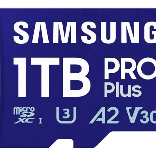 Offerta a tempo: Samsung Memorie MB-MD1T0SA PRO Plus Scheda MicroSD per Mobile e Console Gaming da 1TB, UHS-I U3, Fino a 180 MB/s - 23% da 109.99 € a 84.99 €