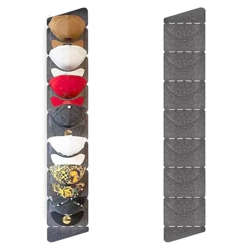 Rairsky Honkbalpettenhouder, verstelbare houder voor honkbalpetten