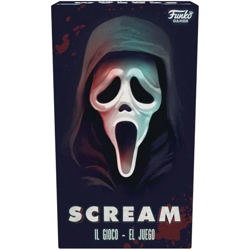 Offre limitée : FUNKO GAMES - Scream EL JUEGO - Juego de Mesa Cooperativo - Adultos y Jugadores a partir de 13 Años – Cooperar Para ganar Todos Contra Ghost Face® - Con Aplicación - 20 Min - 3 a 8 Jugadores de 19.99 € à 19.99 € (0.00% de remise)