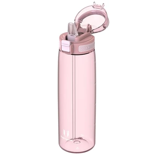 Offerta a tempo: Super Sparrow Borraccia - 1 Litro - TouchSip Sportiva Bottiglia - Tritan Senza BPA, a Prova di Perdite - Borracce con Cannuccia Ideale per Scuola e Sport - 31% da 23.95 € a 16.59 €