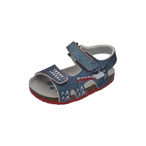 Oferta limitowana: Chicco Sandały chłopięce z podwójnym paskiem, Denim 1, 20 EU z 125.31 zł na 102.44 zł (oszczędź 18.25%)