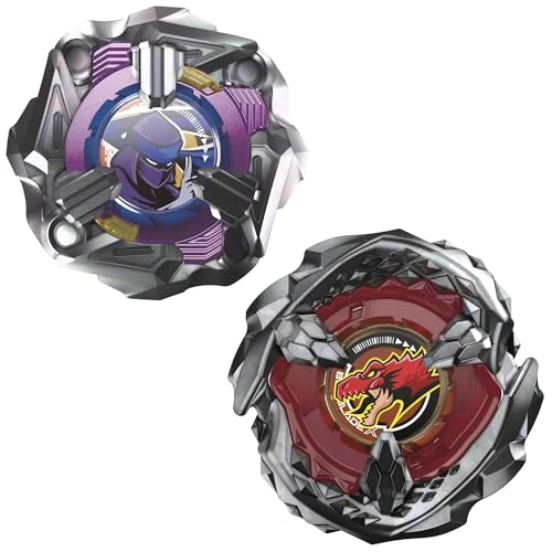 Beyblade X Beat Tyranno 4-70Q & Knife Shinobi 4-80HN Dual Pack Set