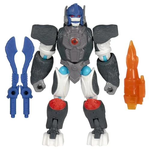 Offerta a tempo: Transformers MixMashers, Optimus Primal, action figure e accessori personalizzabili da mischiare e abbinare - 38% da 12.99 € a 8.10 €