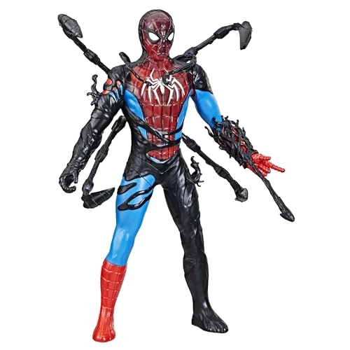 Marvel Spider-Man, VenomVersus Spider-Man Transformación líquida, Figura de acción con Accesorios