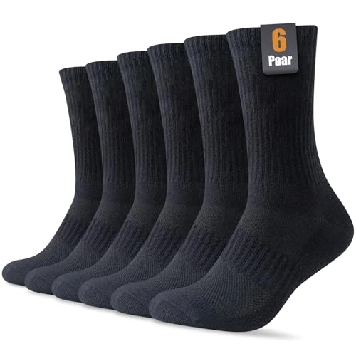 Oferta limitowana: SockWaddles Skarpety Dla Mężczyzn i Kobiet, Bezszwowe Skarpety Bawełniane, Oddychające i Ochronne Przed Pęcherzami Skarpety Sportowe, Idealne do Pracy, Biegania, Wędrówek, 6 Par Unisex z 37.99 zł na 34.29 zł (oszczędź 10%)