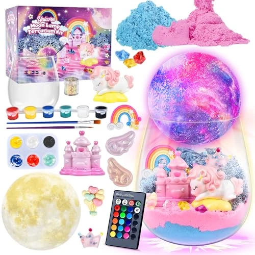 Joellfuner Eenhoorn-cadeaus voor meisjes, eenhoorn-speelgoed, kunst- en knutselset voor meisjes, 4, 5, 6, 7, 8-12 jaar