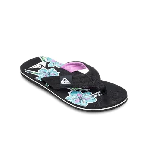 Offerta a tempo: Quiksilver Sandalo da uomo Molokai Layback nero, taglia 42 EU, Black Backyards, 42 EU - 10% da 25.00 € a 22.52 €