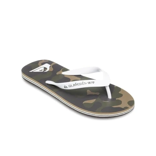 Quiksilver Heren Molokai Art 25. sandalen, ABBEY STONE BUTANCAMO, 43 EU, Abbey Stone Butancamo, 43 EU