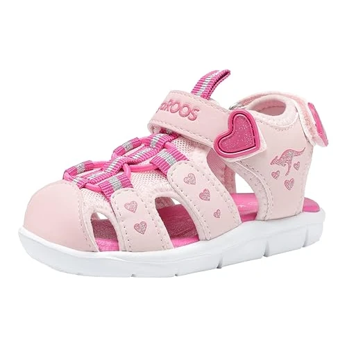Offre limitée : KangaROOS Garçon Fille K-Mini Sandale, Rose givré Daisy Pink, 21 EU de 27.06 € à 27.06 € (0.00% de remise)